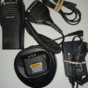 Motorola Black Portable Two-Way Radio Accessories Kit